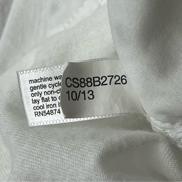 Vtg Y2k Retro The Limited Ivory Eyelet Crochet Blouse Beach Cottegecore M Preppy - Picture 7 of 11